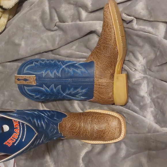 Bottes Western Durango® Rebel Pro Lite™ Homme - Gris Vieilli Et Bleu Denim - 12 Pouces